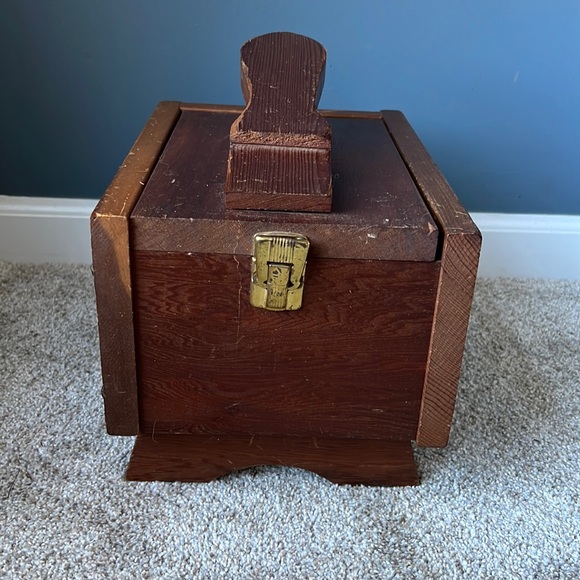 Accents Vintage Shoe Polish Box Wood Shoe Polish Box Vintage Home Decor Storage Poshmark